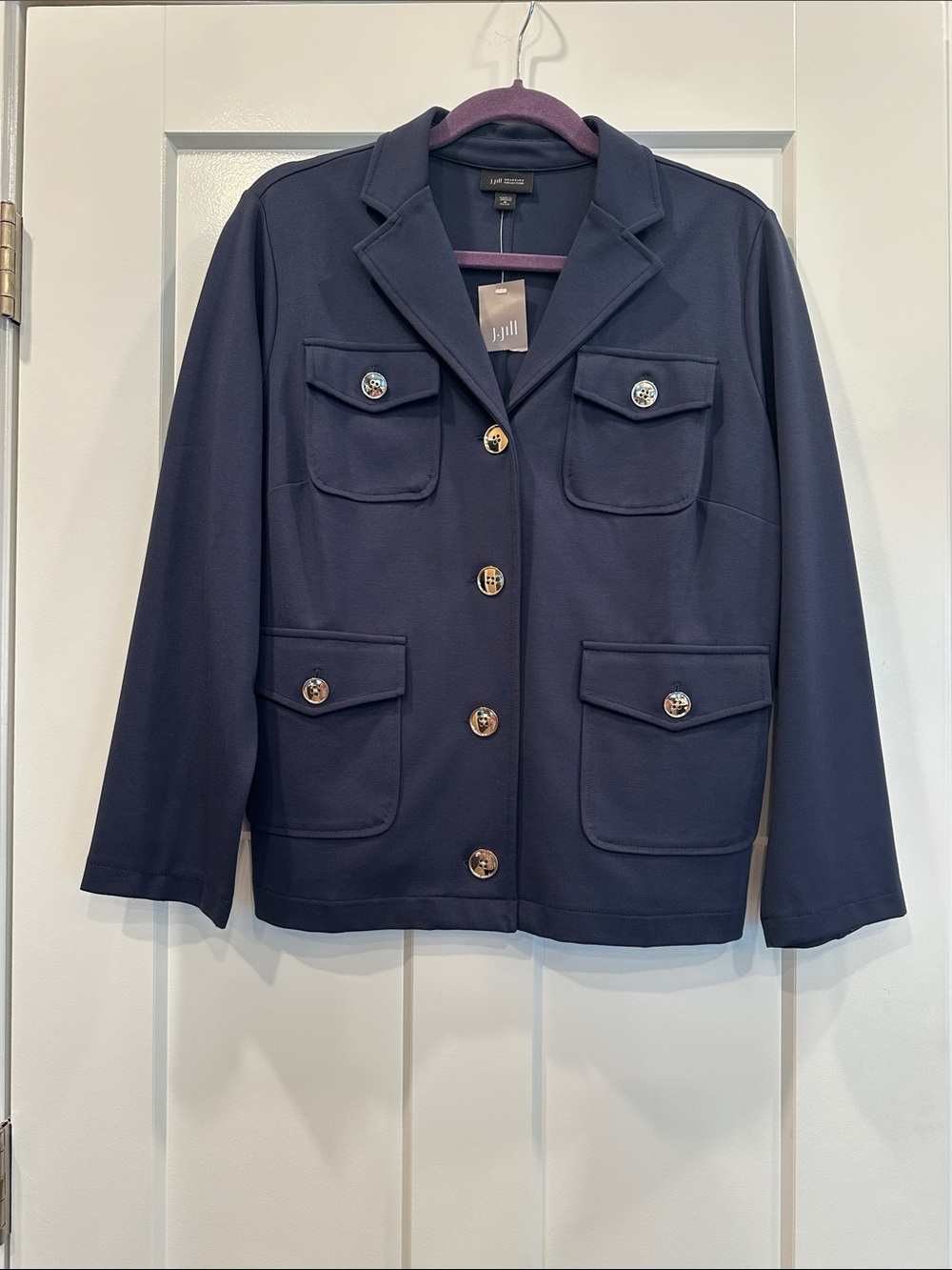 J. Jill Navy Blazer, Petite Medium